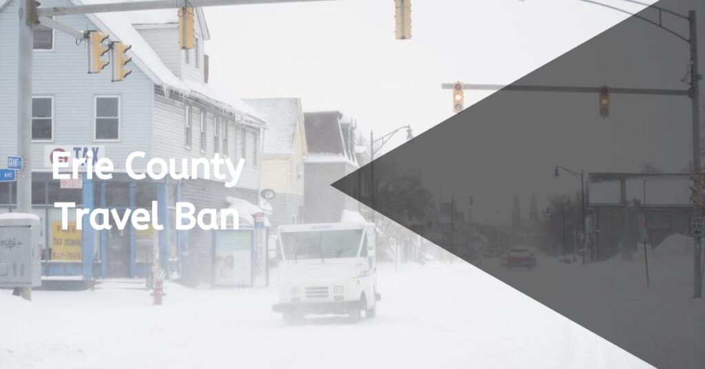 Erie County Travel Ban