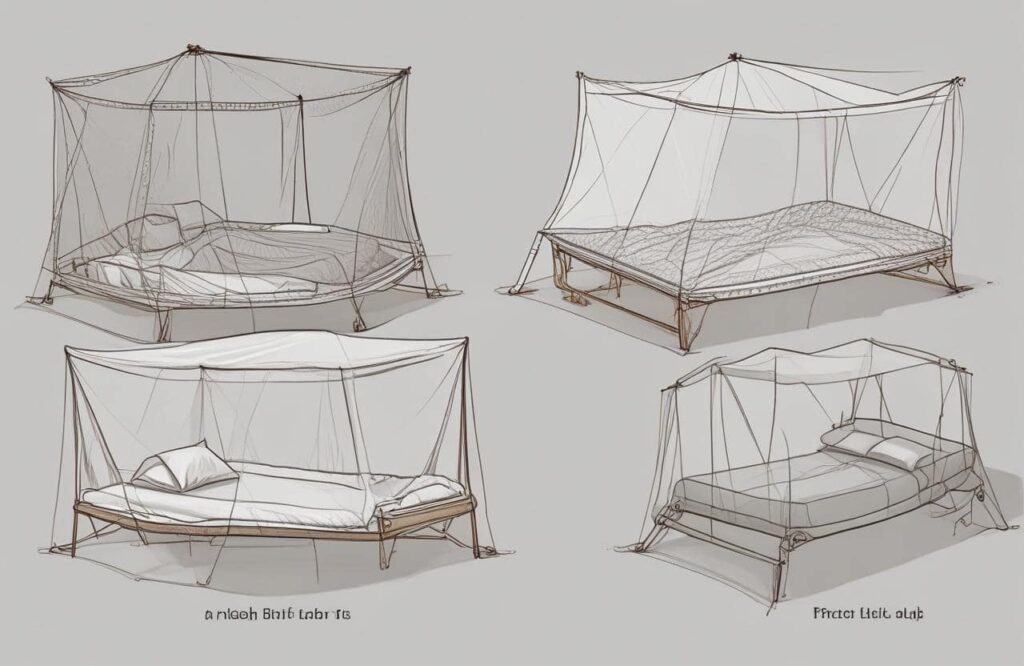 What are the different types of traveling nets?