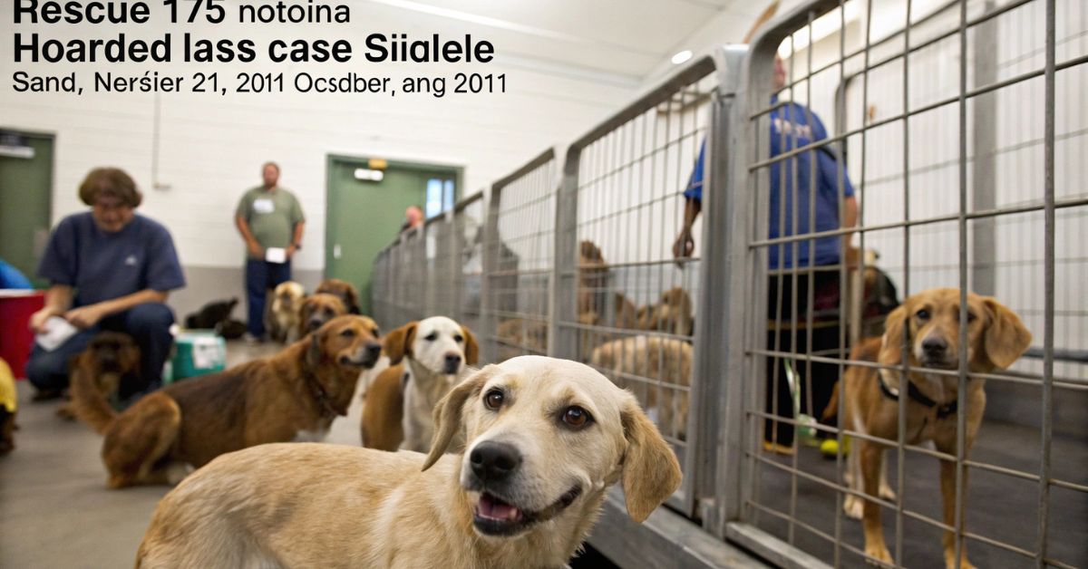 175 dogs saved from hoarder slidell la oct.2011